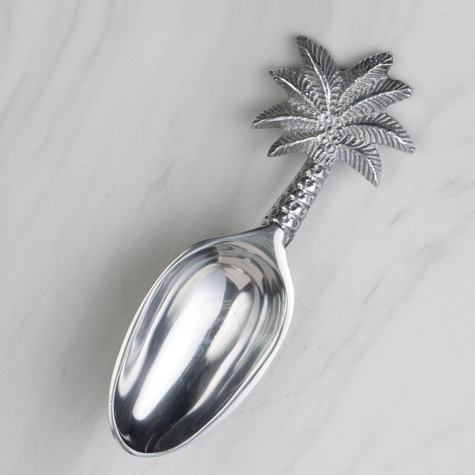 #IH_12792 8" EGIFTHOME PALM TREE ICE SCOOP WESTERN HOME DECOR NEW