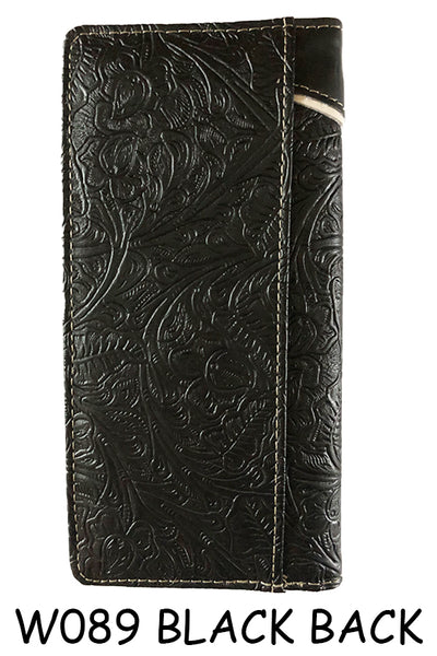 ITEM#SS_W089-32 STATE OF TEXAS MAP STAR BLACK CHECK BOOK LEATHER WALLET WESTERN FASHION NEW -- FREE SHIPPING