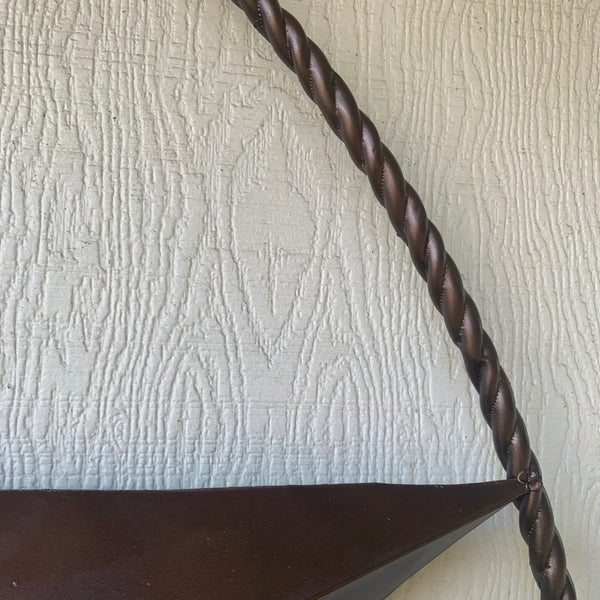 LONE STAR 60" BARN STAR METAL RUSTIC  BRONZE VINTAGE COPPER WALL ART WESTERN HOME DECOR HANDMADE NEW EH10524