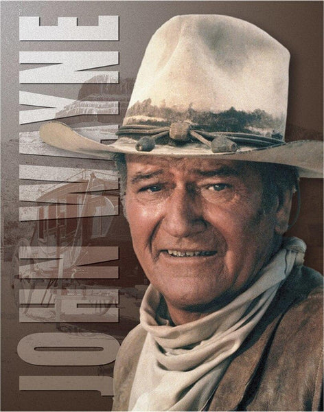 JOHN WAYNE STAGECOACH TIN SIGN CELEBRITY METAL ART WESTERN HOME DECOR HANDMADE CRAFT #1188