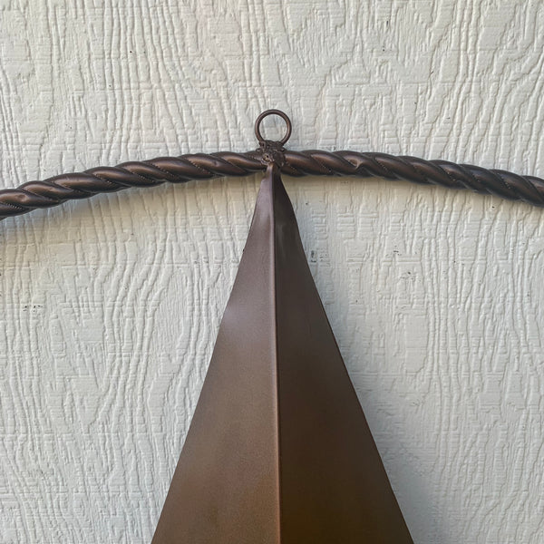 LONE STAR 60" BARN STAR METAL RUSTIC  BRONZE VINTAGE COPPER WALL ART WESTERN HOME DECOR HANDMADE NEW EH10524