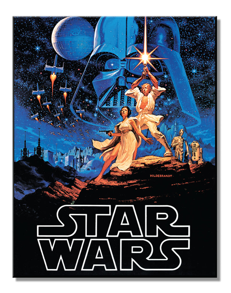 #2767 STAR WARS HILDEBRANDT TIN SIGN CELEBRITY METAL ART WESTERN HOME DECOR HANDMADE CRAFT