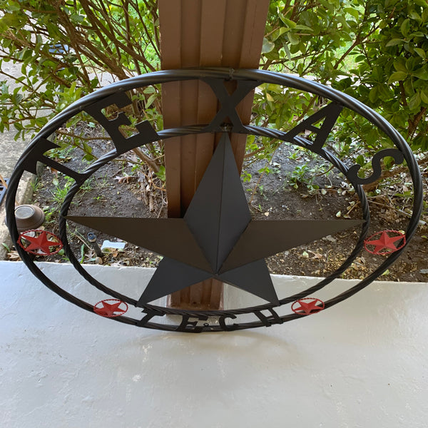 TEXAS TECH BARN STAR METAL LONESTAR CUSTOM VINTAGE METAL TEAM CRAFT ART WESTERN HOME DECOR SIZE:24",32",36",40",50"