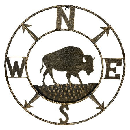 #DE22513 BUFFALO NAVIGATOR 24" METAL SIGN WALL ART WESTERN HOME DECOR BRAND NEW