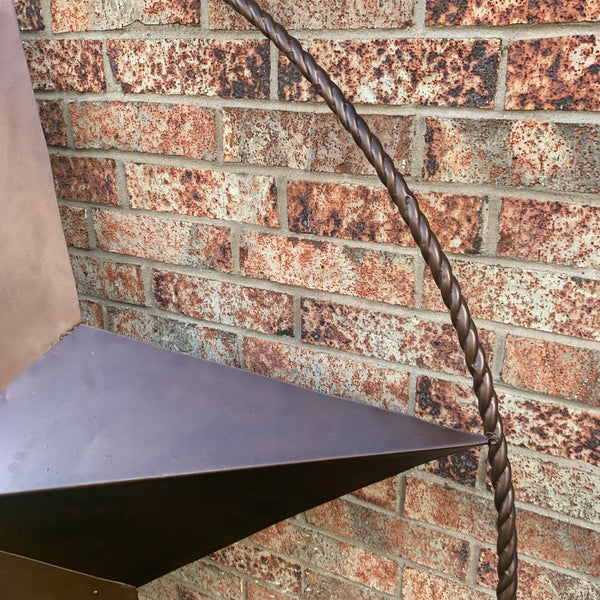 LONE STAR 60" BARN STAR METAL RUSTIC  BRONZE VINTAGE COPPER WALL ART WESTERN HOME DECOR HANDMADE NEW EH10524