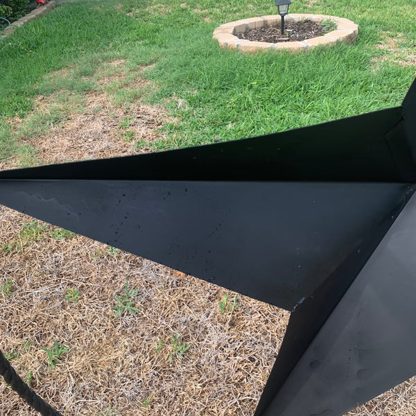 LONE STAR 60" BARN STAR METAL RUSTIC  BRONZE VINTAGE COPPER WALL ART WESTERN HOME DECOR HANDMADE NEW EH10524
