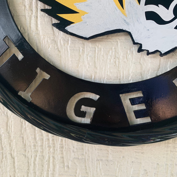 12", 18", 24", 32" MIZZOU TIGERS MISSOURI CUSTOM METAL VINTAGE CRAFT TEAM SIGN HANDMADE