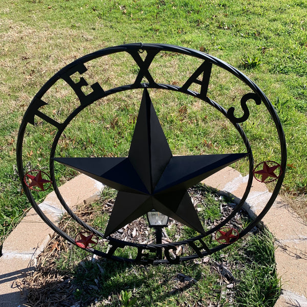 TEXAS TECH BARN STAR METAL LONESTAR CUSTOM VINTAGE METAL TEAM CRAFT ART WESTERN HOME DECOR SIZE:24",32",36",40",50"