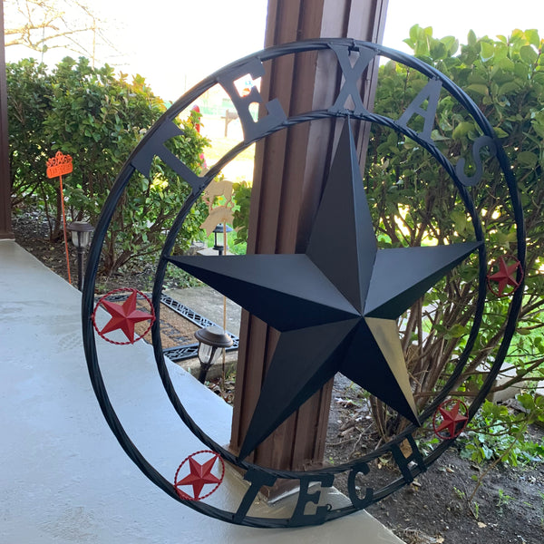 TEXAS TECH BARN STAR METAL LONESTAR CUSTOM VINTAGE METAL TEAM CRAFT ART WESTERN HOME DECOR SIZE:24",32",36",40",50"