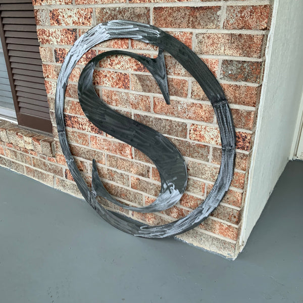 CUSTOM NAME LASERCUT SIGN RAW METAL VINTAGE CRAFT SIGN WESTERN HOME DECOR HANDMADE NEW 24",32",36"