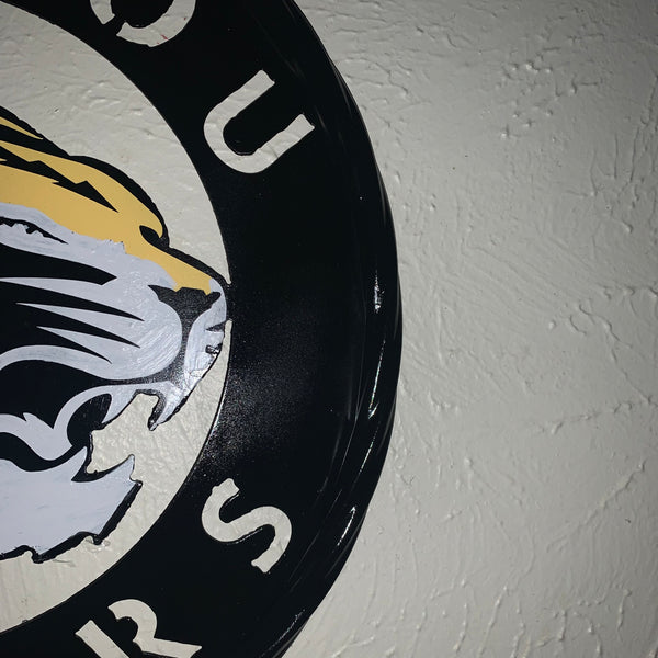 12", 18", 24", 32" MIZZOU TIGERS MISSOURI CUSTOM METAL VINTAGE CRAFT TEAM SIGN HANDMADE