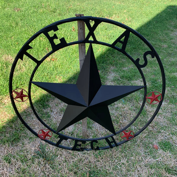 TEXAS TECH BARN STAR METAL LONESTAR CUSTOM VINTAGE METAL TEAM CRAFT ART WESTERN HOME DECOR SIZE:24",32",36",40",50"