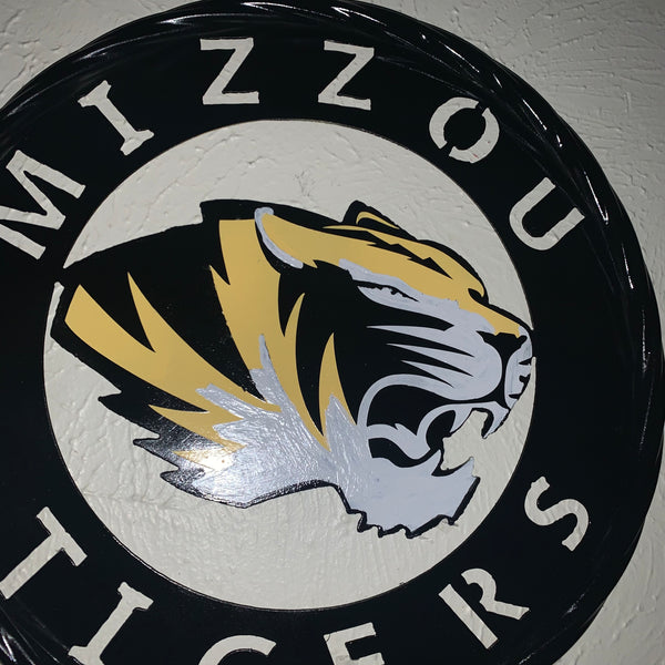 12", 18", 24", 32" MIZZOU TIGERS MISSOURI CUSTOM METAL VINTAGE CRAFT TEAM SIGN HANDMADE