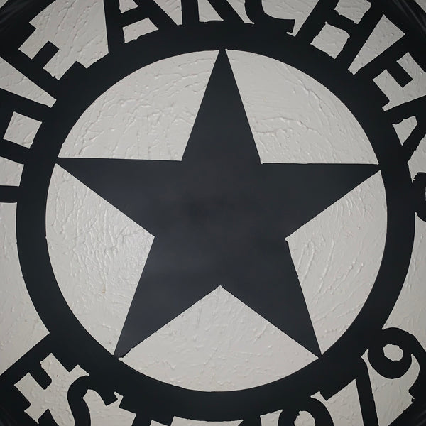 ARCHER STYLE YOUR CUSTOM NAME LASERCUT METAL SIGN WESTERN HOME DECOR HANDMADE ART