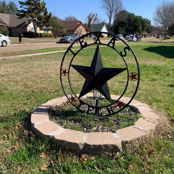 TEXAS TECH BARN STAR METAL LONESTAR CUSTOM VINTAGE METAL TEAM CRAFT ART WESTERN HOME DECOR SIZE:24",32",36",40",50"