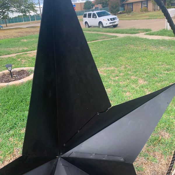 LONE STAR 60" BARN STAR METAL RUSTIC  BRONZE VINTAGE COPPER WALL ART WESTERN HOME DECOR HANDMADE NEW EH10524