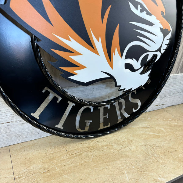 MIZZOU TIGERS MISSOURI CUSTOM METAL VINTAGE CRAFT TEAM SIGN HANDMADE