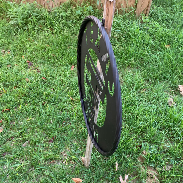 12",18",24",32",36" TEXAS TECH RUSTIC BLACK CUSTOM METAL VINTAGE CRAFT TEAM SIGN HANDMADE TO ORDER