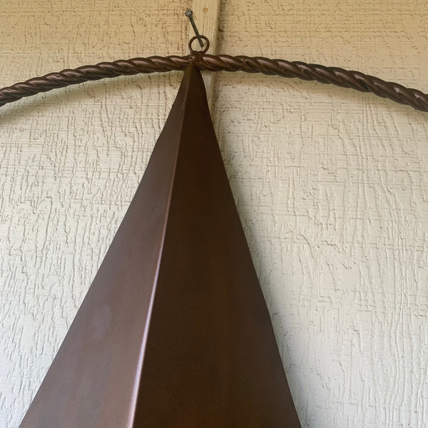 LONE STAR 60" BARN STAR METAL RUSTIC  BRONZE VINTAGE COPPER WALL ART WESTERN HOME DECOR HANDMADE NEW EH10524