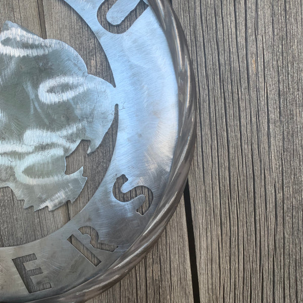 12", 18", 24", 32" MIZZOU TIGERS MISSOURI CUSTOM RAW METAL VINTAGE CRAFT TEAM SIGN HANDMADE