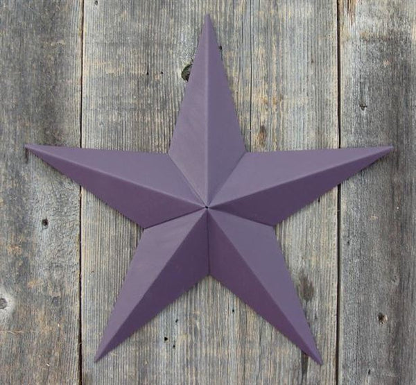 #EH10410 BARN STAR 10",16"24" METAL WALL ART MULTI COLOR WESTERN HOME DECOR HANDMADE