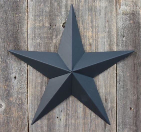 #EH10410 BARN STAR 72",96",120" METAL WALL ART MULTI COLOR WESTERN HOME DECOR HANDMADE