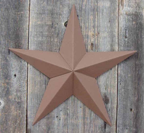 #EH10410 BARN STAR 3",4",5" METAL WALL ART MULTI COLOR WESTERN HOME DECOR HANDMADE