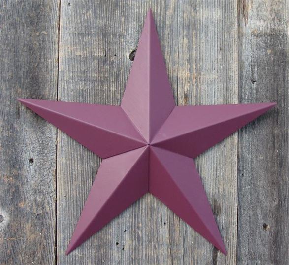 #EH10410 BARN STAR 72",96",120" METAL WALL ART MULTI COLOR WESTERN HOME DECOR HANDMADE