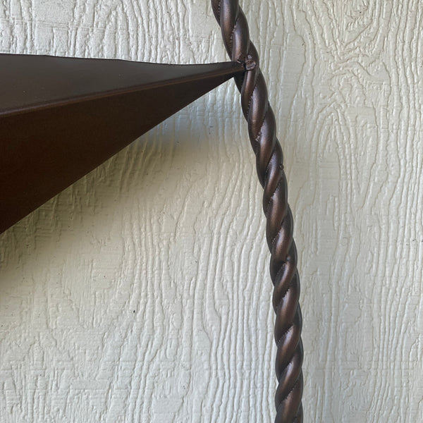 LONE STAR 60" BARN STAR METAL RUSTIC  BRONZE VINTAGE COPPER WALL ART WESTERN HOME DECOR HANDMADE NEW EH10524