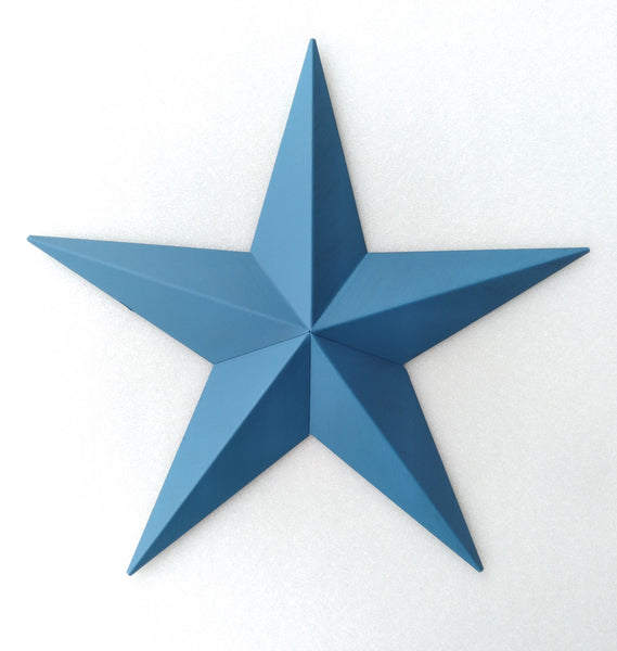 #EH10410 BARN STAR 10",16"24" METAL WALL ART MULTI COLOR WESTERN HOME DECOR HANDMADE