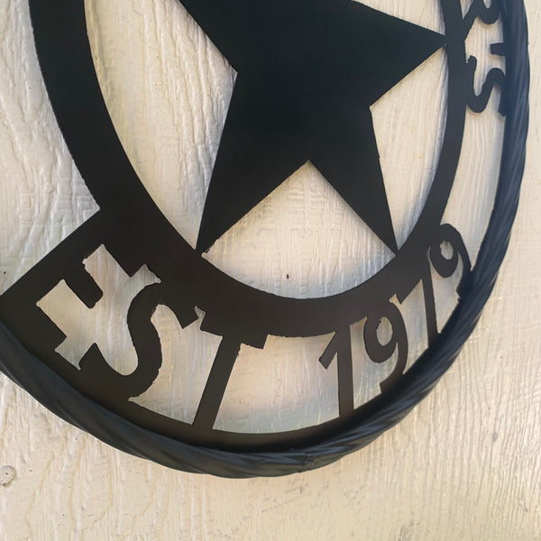 ARCHER STYLE YOUR CUSTOM NAME LASERCUT METAL SIGN WESTERN HOME DECOR HANDMADE ART