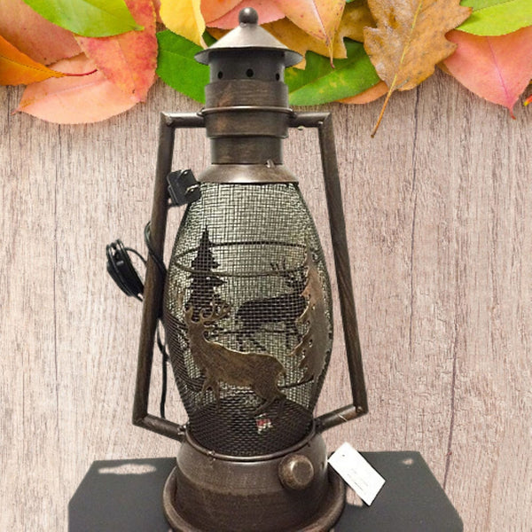 DEER COUNTRY METAL ART LAMP WESTERN HOME WALL DECOR NEW ELECTRIC LANTERN LIGHTING #EH12728