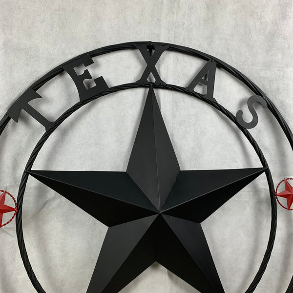 TEXAS TECH BARN STAR METAL LONESTAR CUSTOM VINTAGE METAL TEAM CRAFT ART WESTERN HOME DECOR SIZE:24",32",36",40",50"