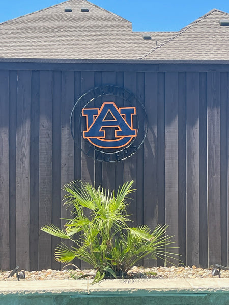 12", 18", 24", 32" AUBURN TIGERS METAL SIGN VINTAGE TEAM CUSTOM ART