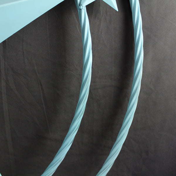 TEXAS 1836 TURQUOISE AQUA BARN METAL 3d LONESTAR WESTERN HOME DECOR NEW #EH12841 24",36",40",50"