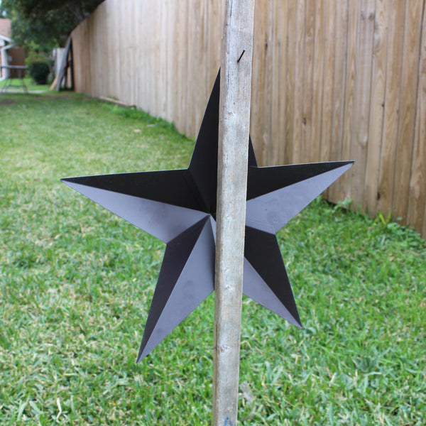 12",24",36" BLUE & WHITE STAR 5 POINT METAL STAR OF DAVID WESTERN HOME DECOR HANDMADE #EH12665