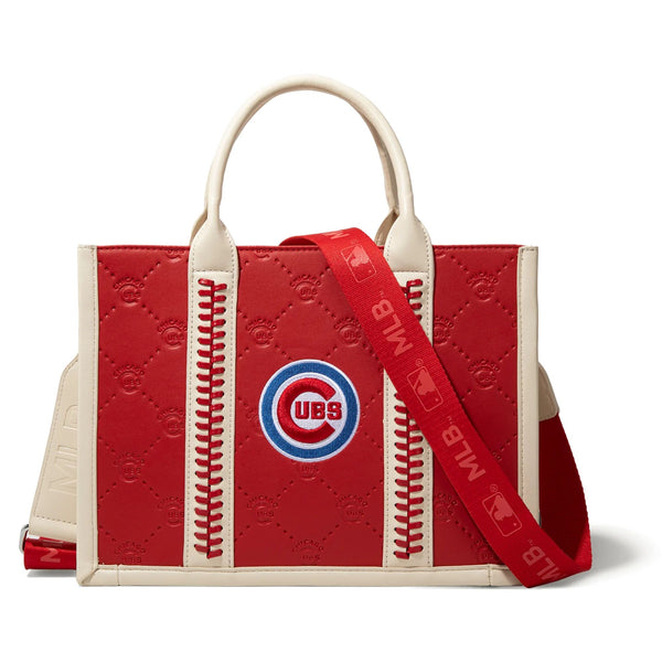 CHICAGO CUBS RED TOTE CROSSBODY HANDBAG WESTERN FASHION ART NEW #EH12511