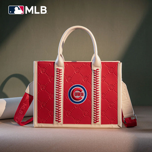 CHICAGO CUBS RED TOTE CROSSBODY HANDBAG WESTERN FASHION ART NEW #EH12511