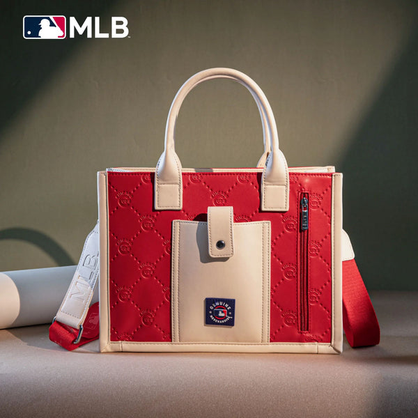 CHICAGO CUBS RED TOTE CROSSBODY HANDBAG WESTERN FASHION ART NEW #EH12511