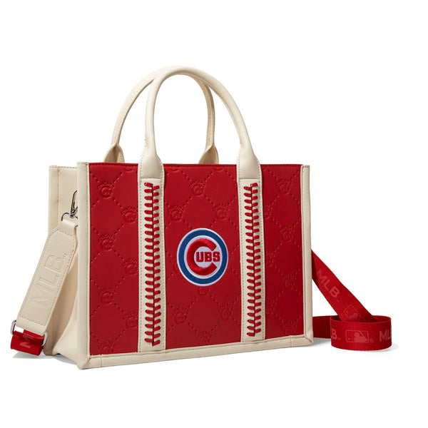 CHICAGO CUBS RED TOTE CROSSBODY HANDBAG WESTERN FASHION ART NEW #EH12511