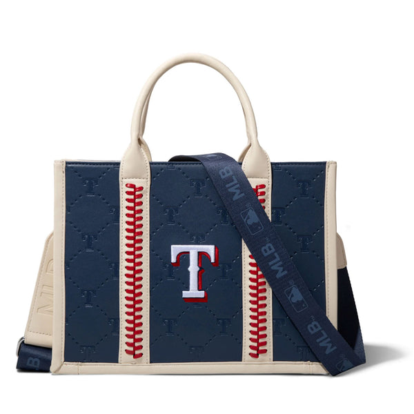 MLB TEXAS RANGERS TOTE CROSSBODY HANDBAG WESTERN FASHION ART NEW #EH12515