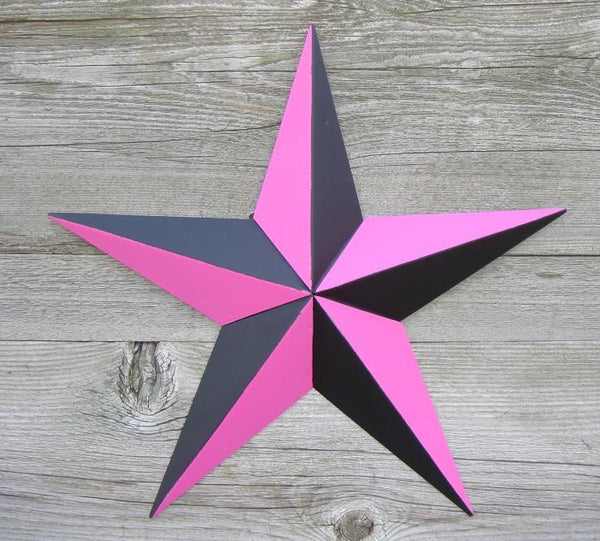 10" to 120" NAUTICAL BARN STAR MULTI COLOR METAL BARN STAR WESTERN HOME DECOR HANDMADE_#AW
