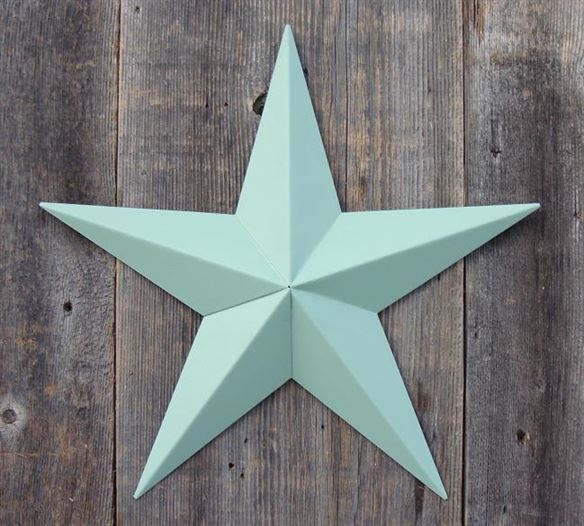 #EH10410 BARN STAR 6",7" METAL WALL ART MULTI COLOR WESTERN HOME DECOR HANDMADE