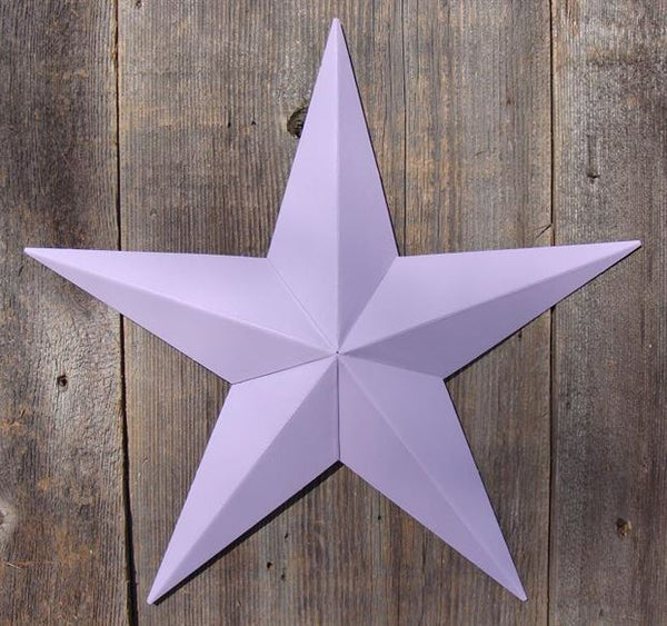 #EH10410 BARN STAR 6",7" METAL WALL ART MULTI COLOR WESTERN HOME DECOR HANDMADE