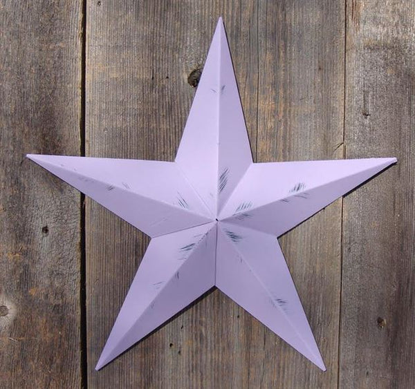 #EH10412 RUSTIC BARN STAR 10",16"24" DISTRESSED METAL WALL ART MULTI COLOR WESTERN HOME DECOR HANDMADE