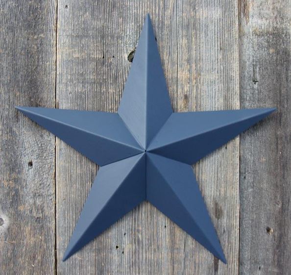 #EH10410 BARN STAR 10",16"24" METAL WALL ART MULTI COLOR WESTERN HOME DECOR HANDMADE