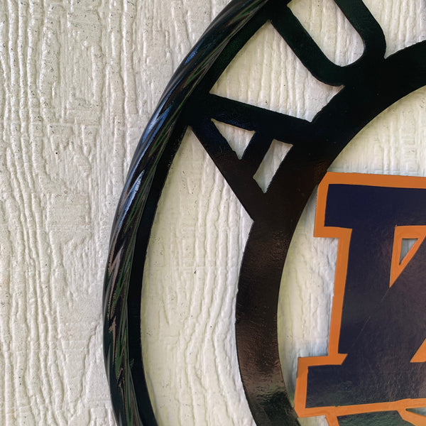 12", 18", 24", 32" AUBURN TIGERS CUSTOM METAL VINTAGE CRAFT SIGN WESTERN HOME DECOR HANDMADE