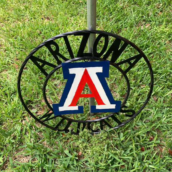 12", 18", 24", 32" ARIZONA WILDCATS CUSTOM METAL VINTAGE CRAFT SIGN TEAM WESTERN HOME DECOR HANDMADE