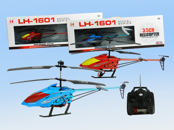 #LH1601 RC 19" HELICOPTER R/C FLYING TOYS KIDS FUN WESTERN RC TOYS USA NEW
