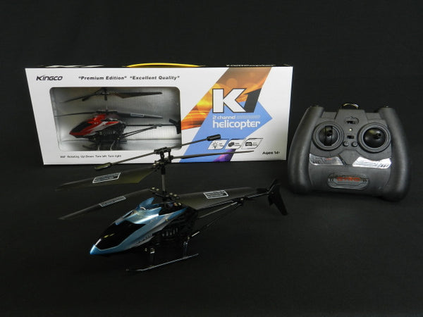 #K1 RC 9.5" HELICOPTER 2 CHANNEL RC FLYING TOYS KIDS FUN WESTERN RC TOYS USA NEW